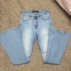 Hollister Soft Stretch High-Rise Flare Jeans